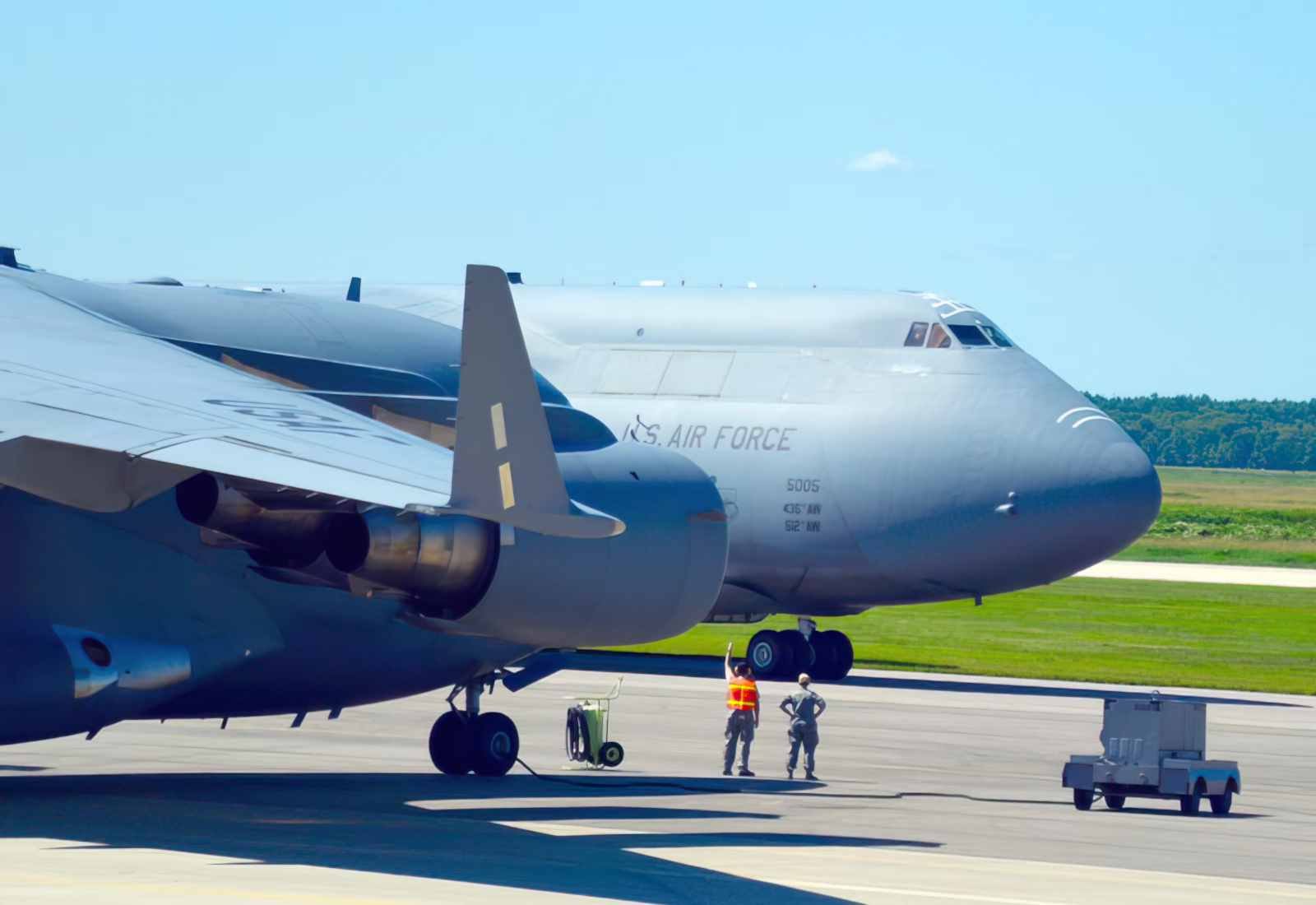 Lockheed C5 Galaxy Strategic Heavy Lifter Transport Aircraft United States 16 A4 Photo Print