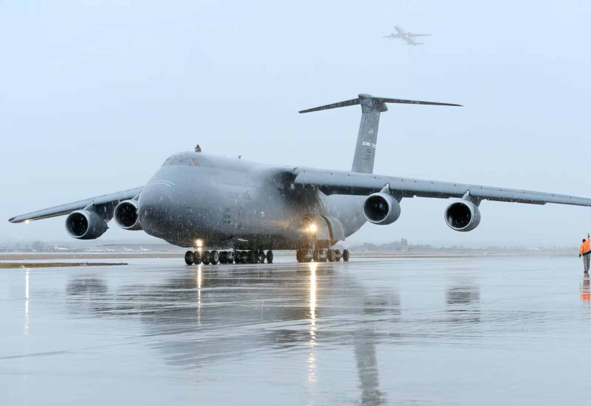 Lockheed C5 Galaxy Strategic Heavy Lifter Transport Aircraft United States 17 A4 Photo Print