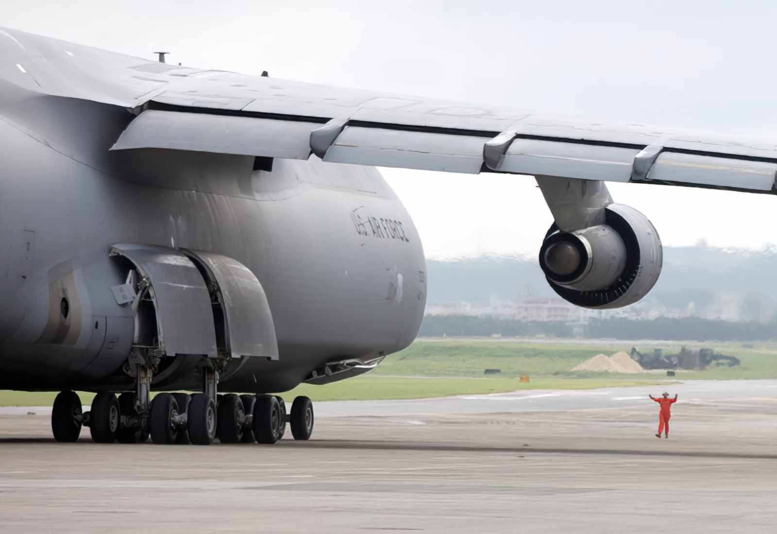Lockheed C5 Galaxy Strategic Heavy Lifter Transport Aircraft United States 18 A4 Photo Print
