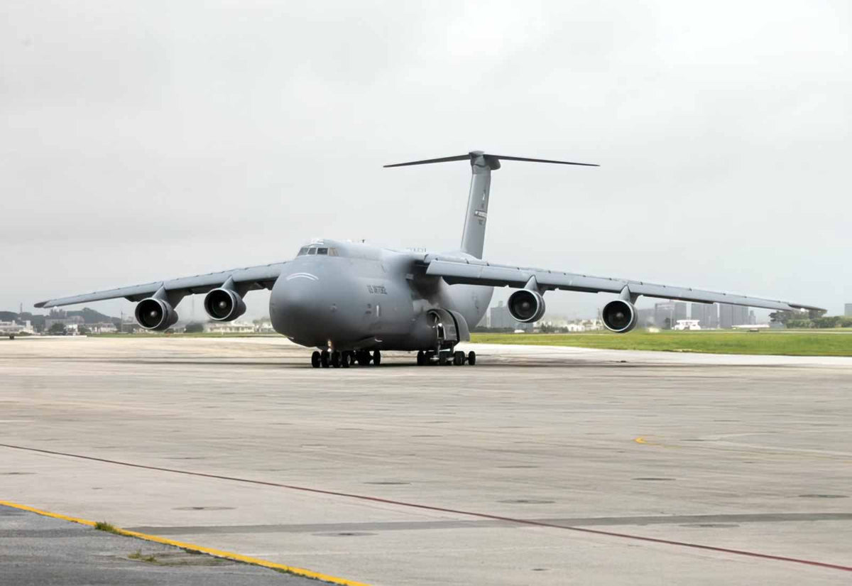 Lockheed C5 Galaxy Strategic Heavy Lifter Transport Aircraft United States 2 A4 Photo Print