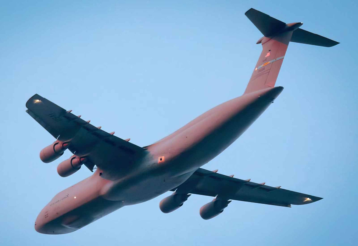 Lockheed C5 Galaxy Strategic Heavy Lifter Transport Aircraft United States 21 A4 Photo Print