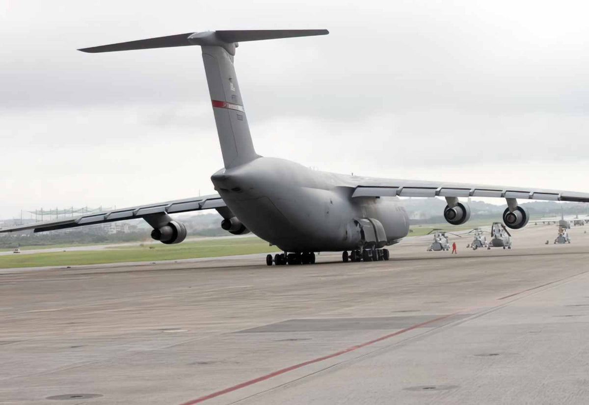 Lockheed C5 Galaxy Strategic Heavy Lifter Transport Aircraft United States 4 A4 Photo Print
