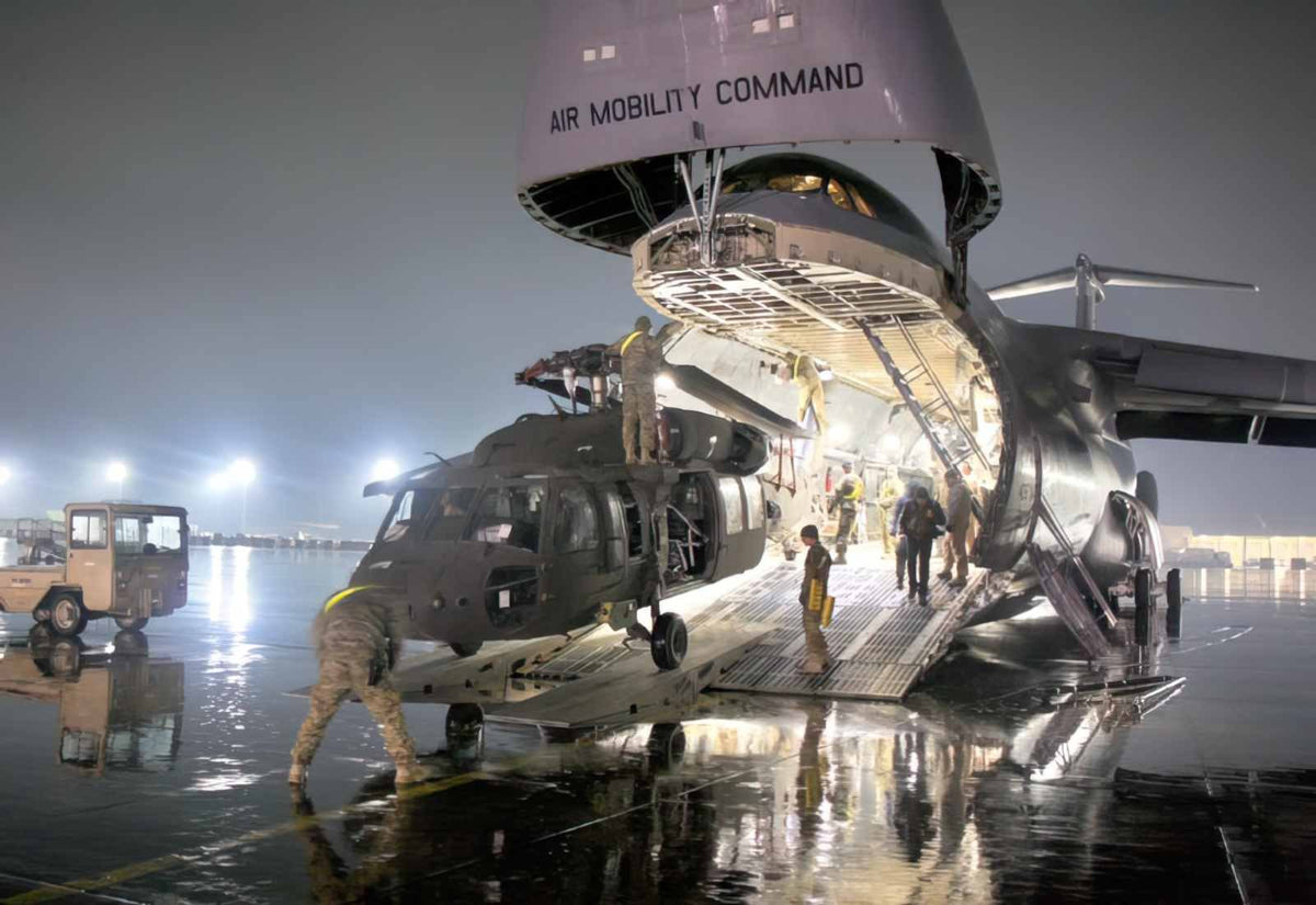 Lockheed C5 Galaxy Strategic Heavy Lifter Transport Aircraft United States 7 A4 Photo Print