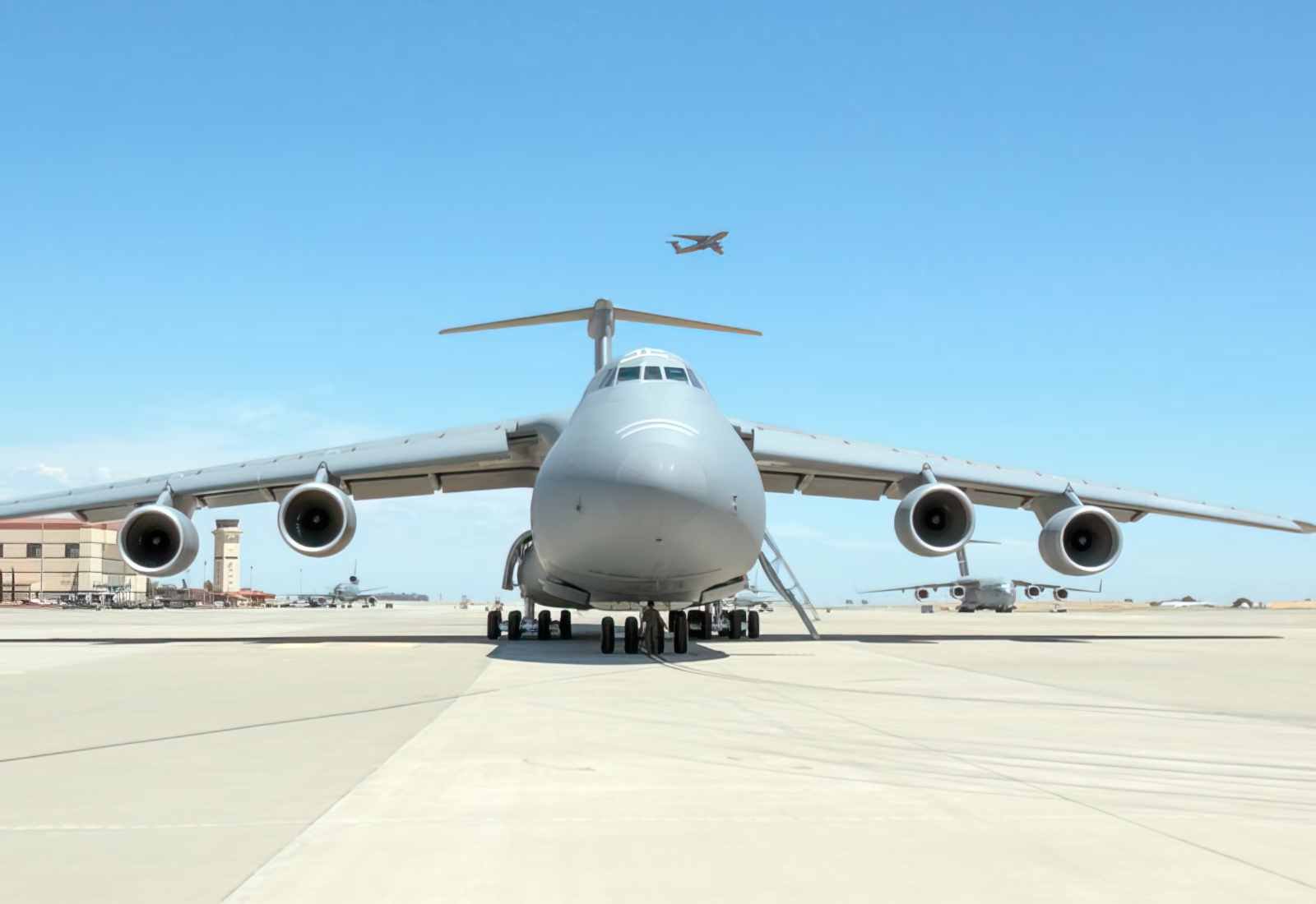 Lockheed C5 Galaxy Strategic Heavy Lifter Transport Aircraft United States A4 Photo Print