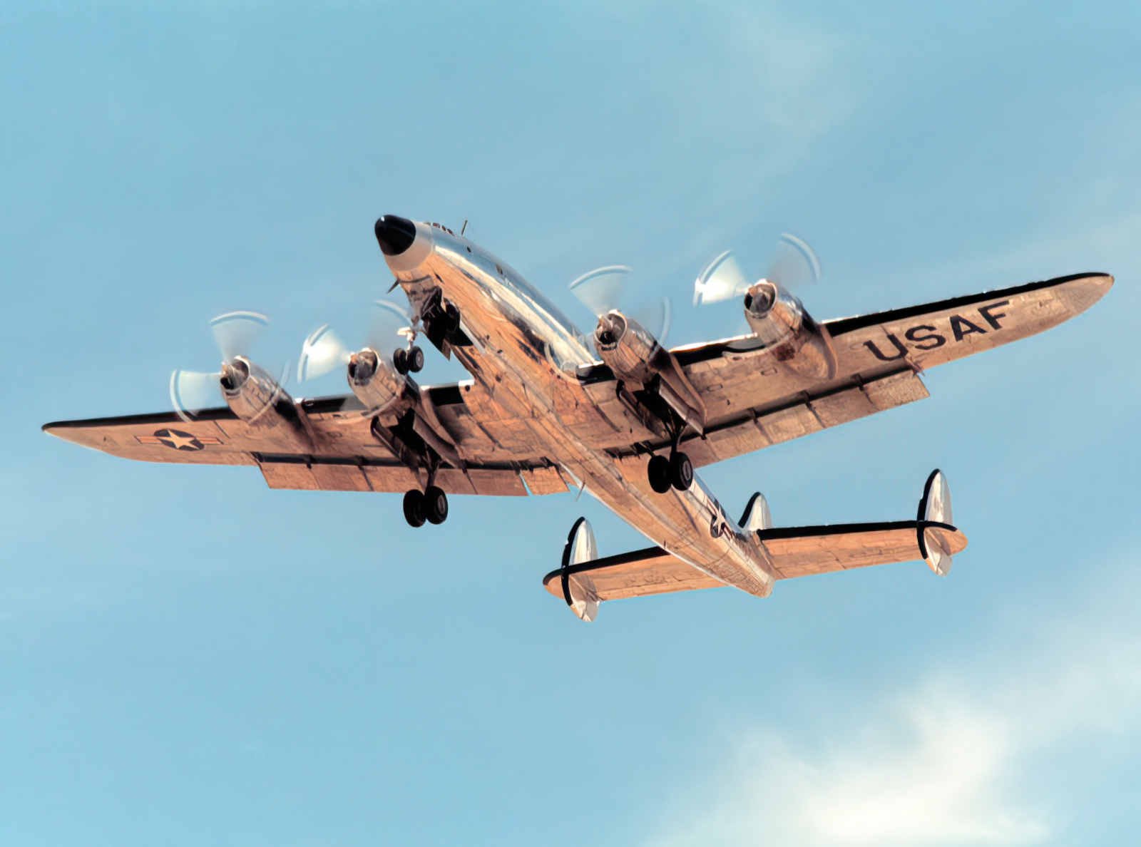 Lockheed Constellation 3 A4 Photo Print