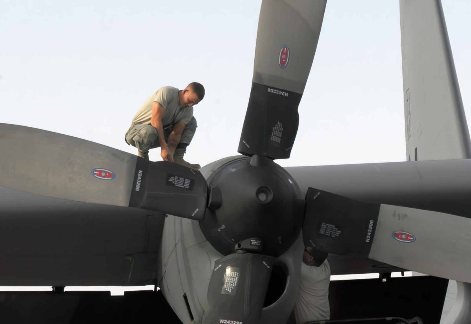 Lockheed Ec130h Compass Call 10 A4 Photo Print