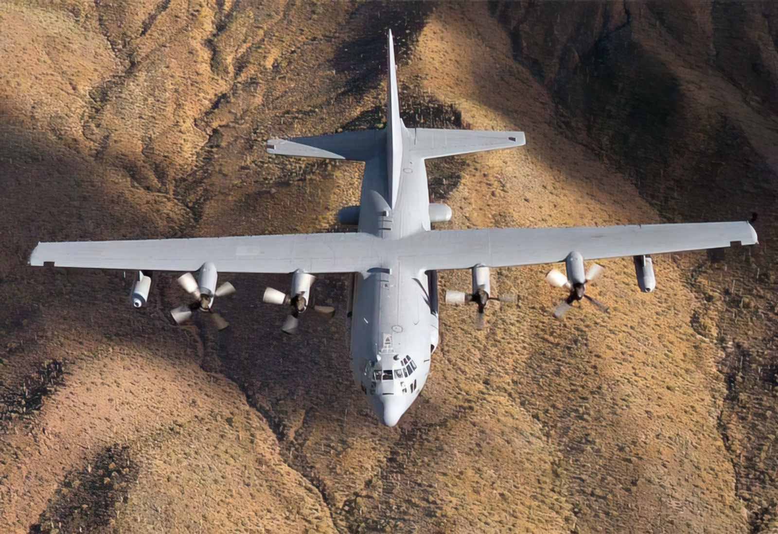 Lockheed Ec130h Compass Call 3 A4 Photo Print
