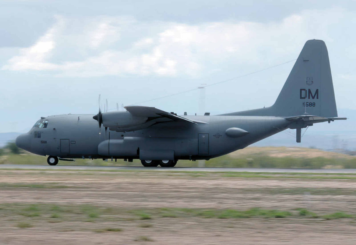Lockheed Ec130h Compass Call 7 A4 Photo Print