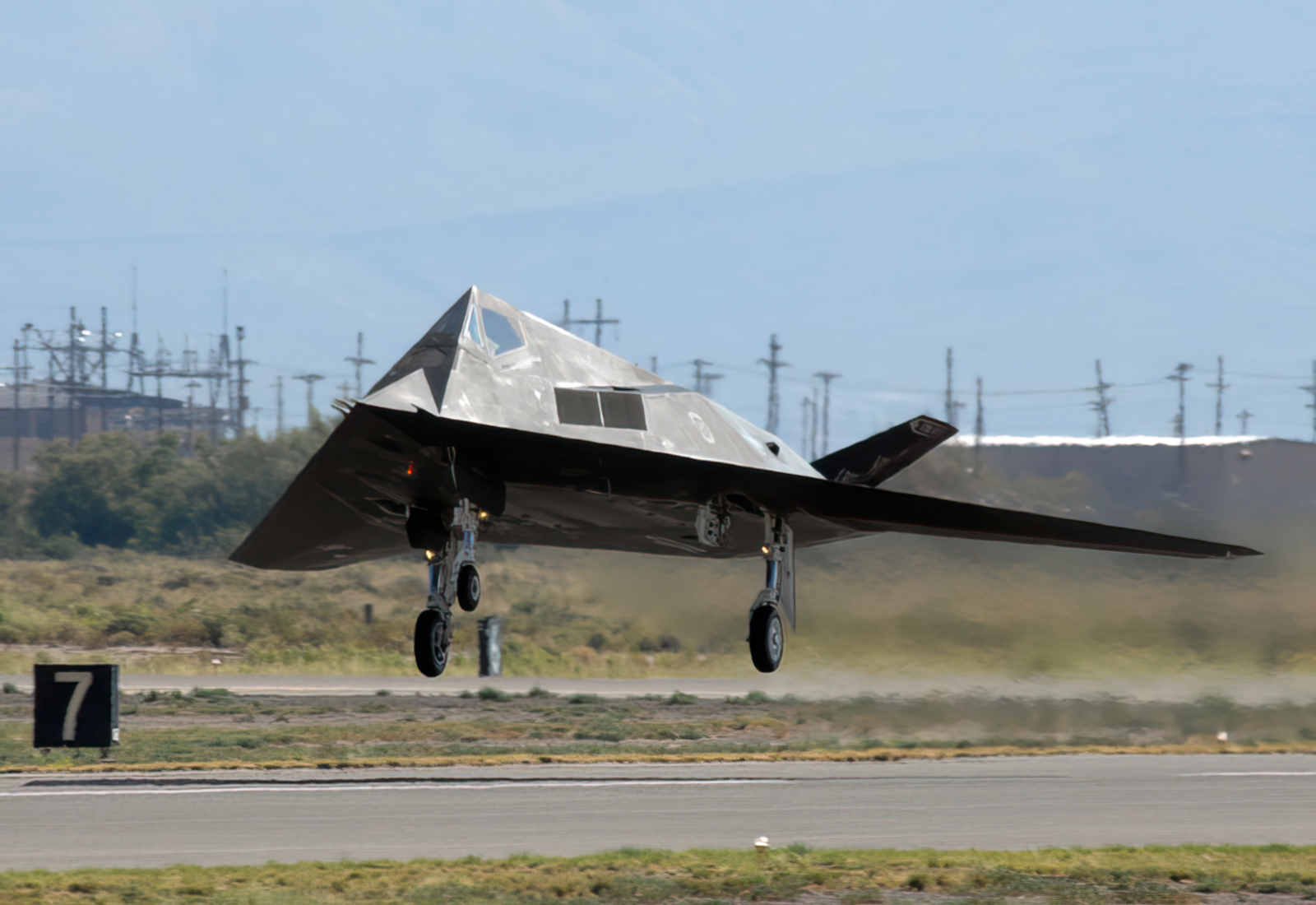 Lockheed F117 Nighthawk 4 A4 Photo Print