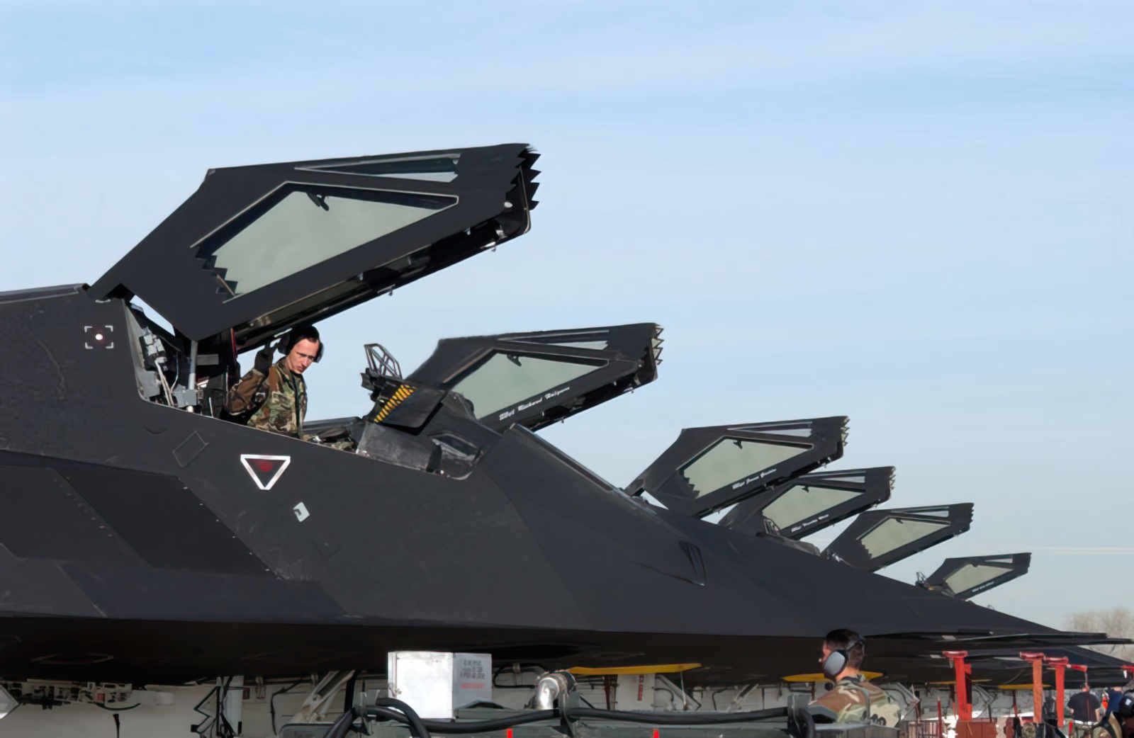 Lockheed F117 Nighthawk 9 A4 Photo Print