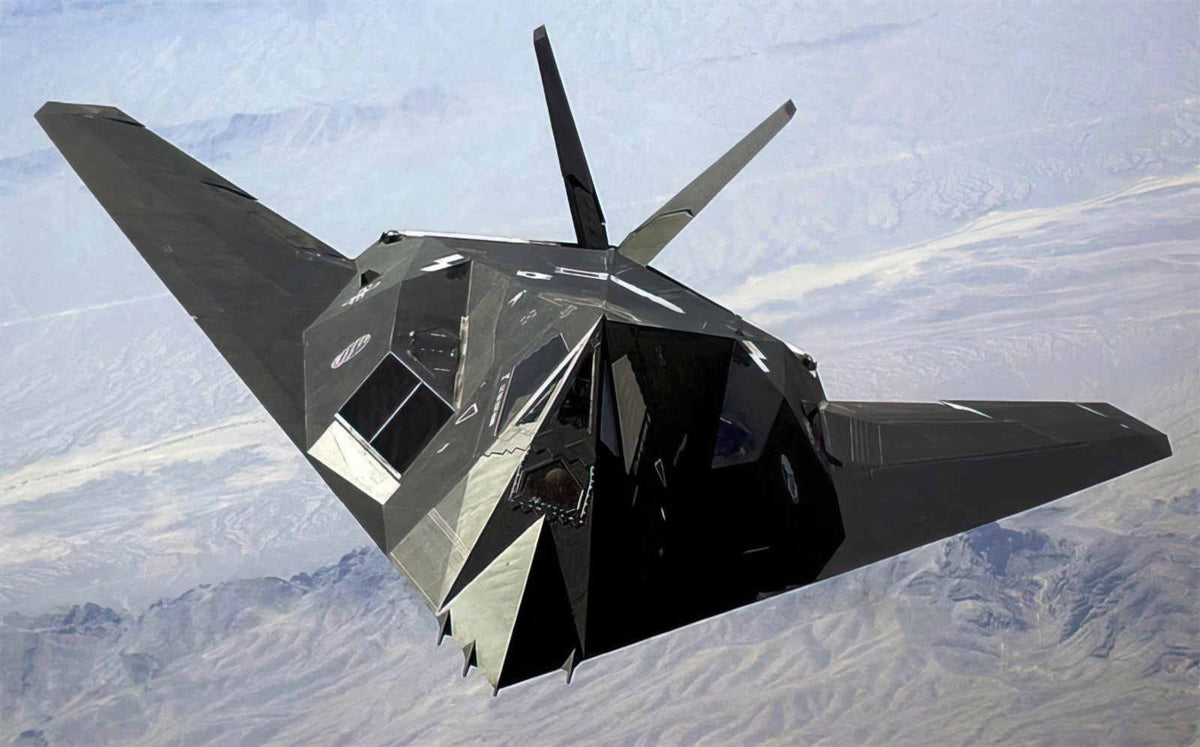 Lockheed F117 Nighthawk A4 Photo Print