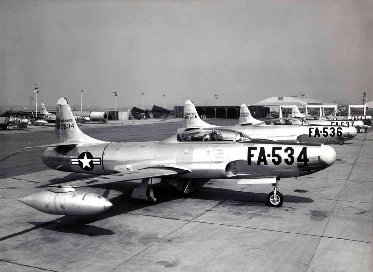 Lockheed F94 Starfire 16 A4 Photo Print