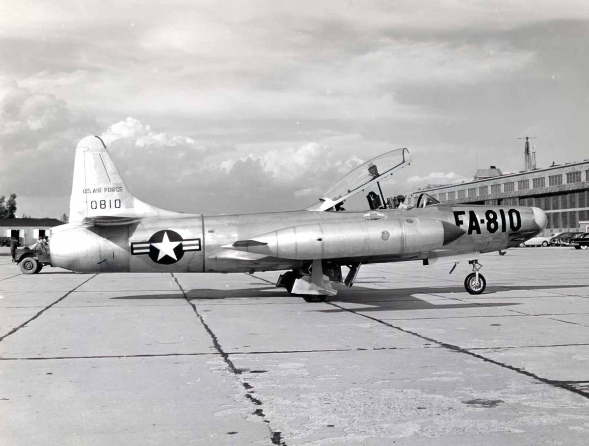 Lockheed F94 Starfire 18 A4 Photo Print