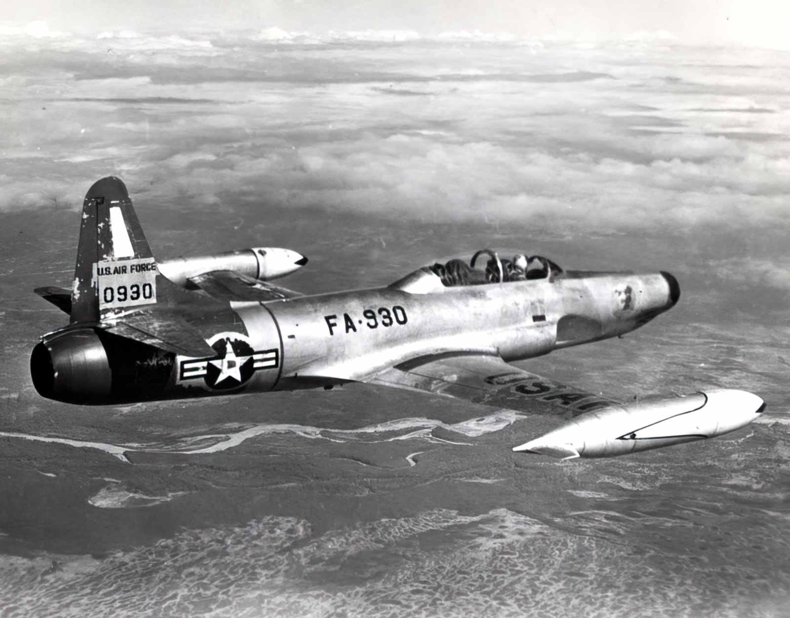Lockheed F94 Starfire 19 A4 Photo Print