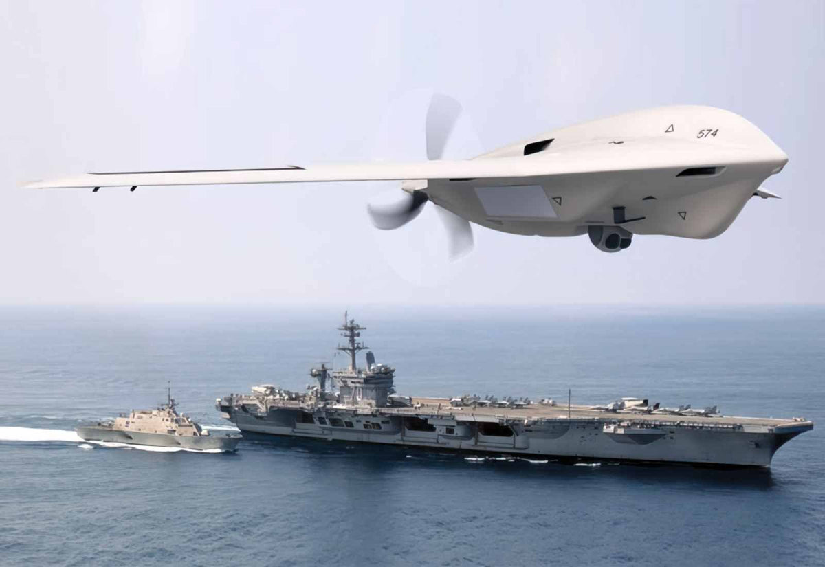 Lockheed Fury 1500 Unmanned Aircraft 2 A4 Photo Print