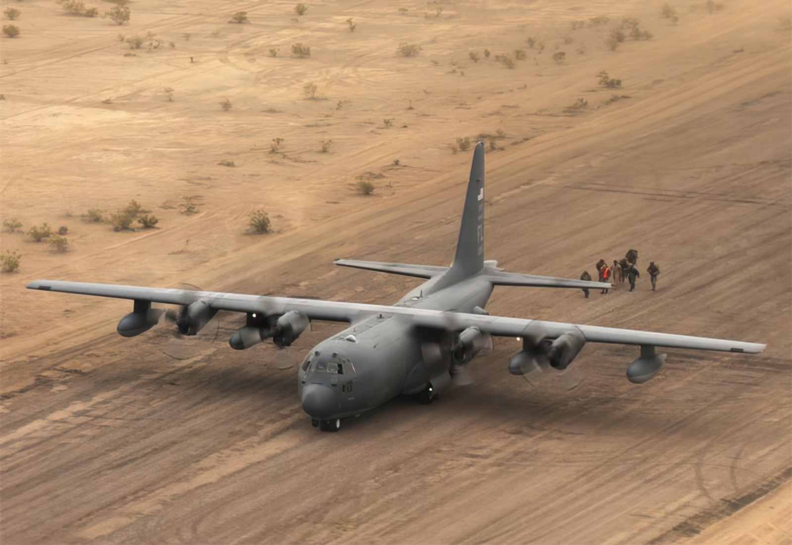 Lockheed Hc130 Hercules Super Hercules A4 Photo Print