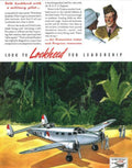 Lockheed Hudson 209 Vintage Retro Advert Poster A4 Photo Print