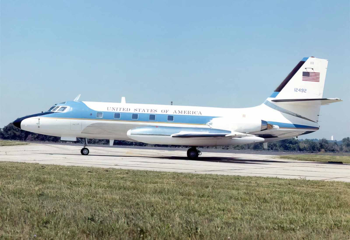 Lockheed Jetstar Vip Passenger Jet United States A4 Photo Print