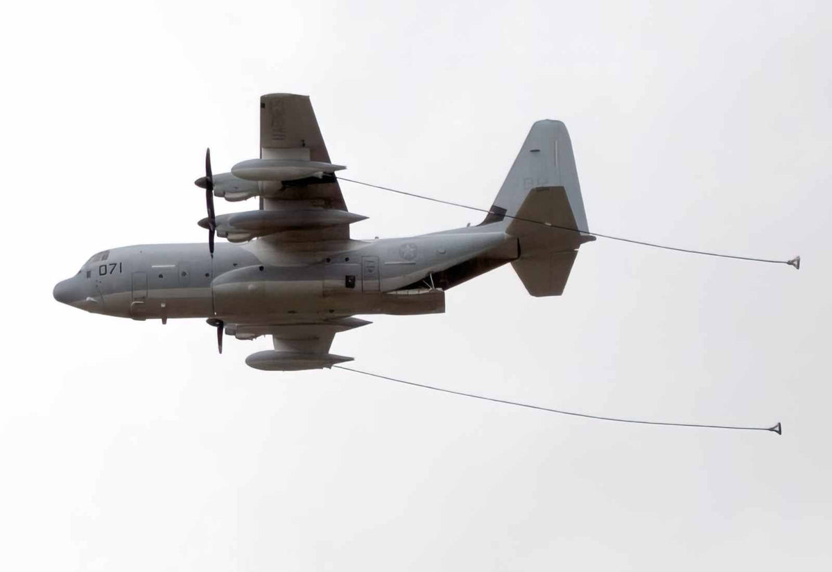 Lockheed Kc130 Hercules Tanker Transport 2 A4 Photo Print