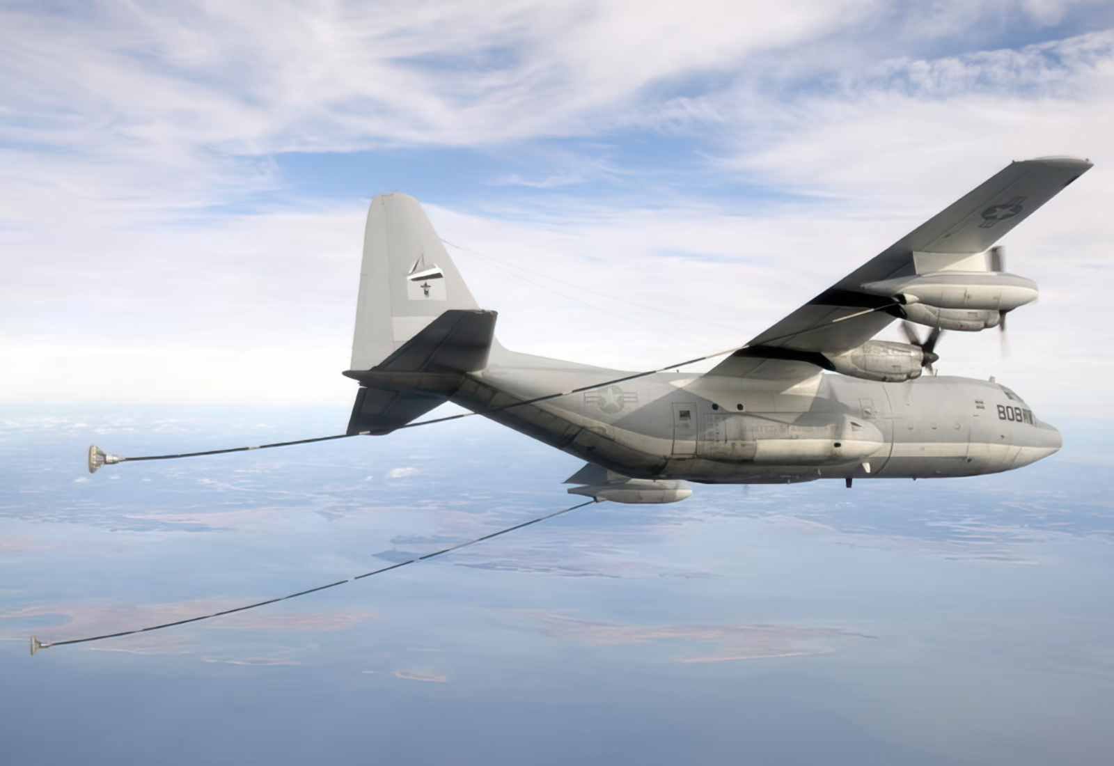 Lockheed Kc130 Hercules Tanker Transport A4 Photo Print