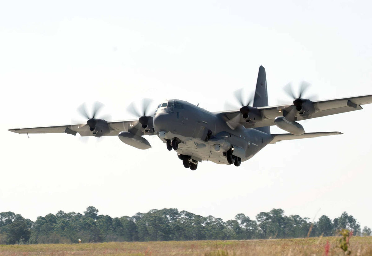 Lockheed Martin Ac130j Ghostrider Close Support Special Mission Aircraft Usaf A4 Photo Print