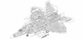 Lockheed Martin F 35 cutaway A4 Photo Print