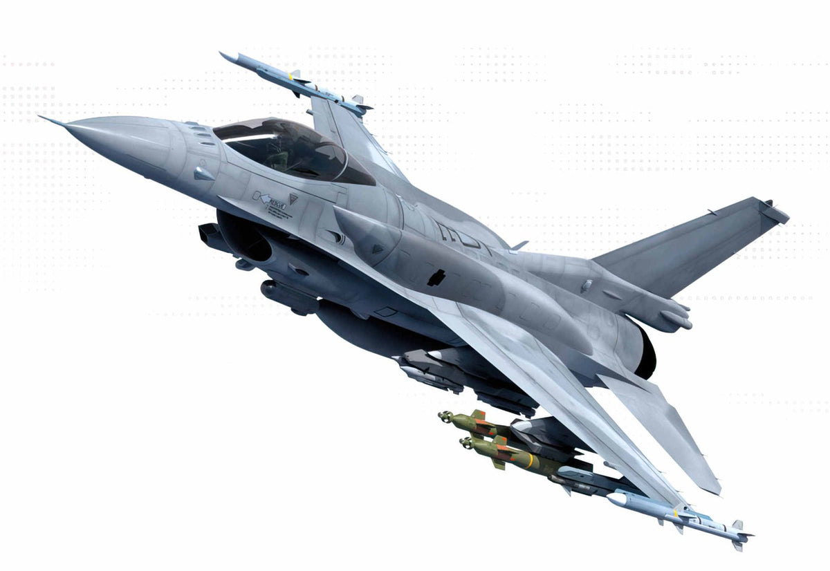 Lockheed Martin F16v Viper Multirole Fighter Usa A4 Photo Print