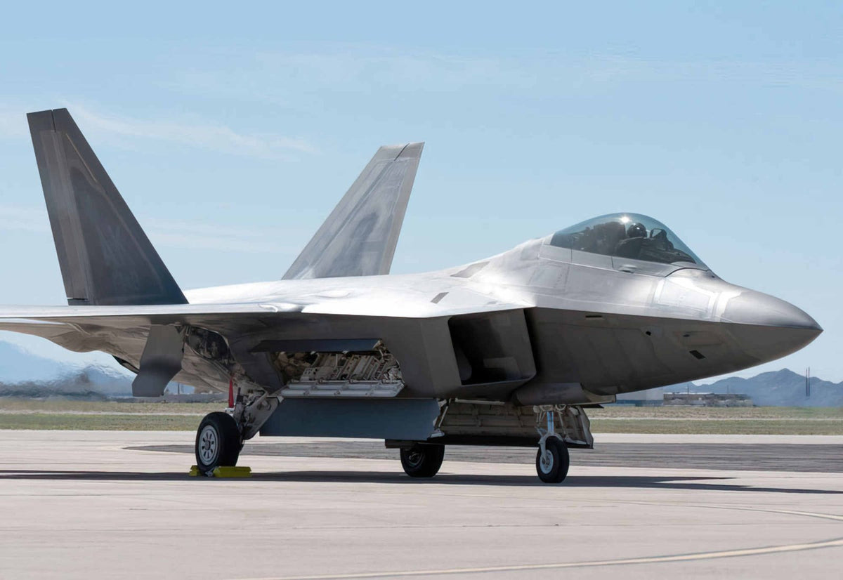Lockheed Martin F22 Raptor 5th Generation Air Dominance Fighter Usa 11 A4 Photo Print