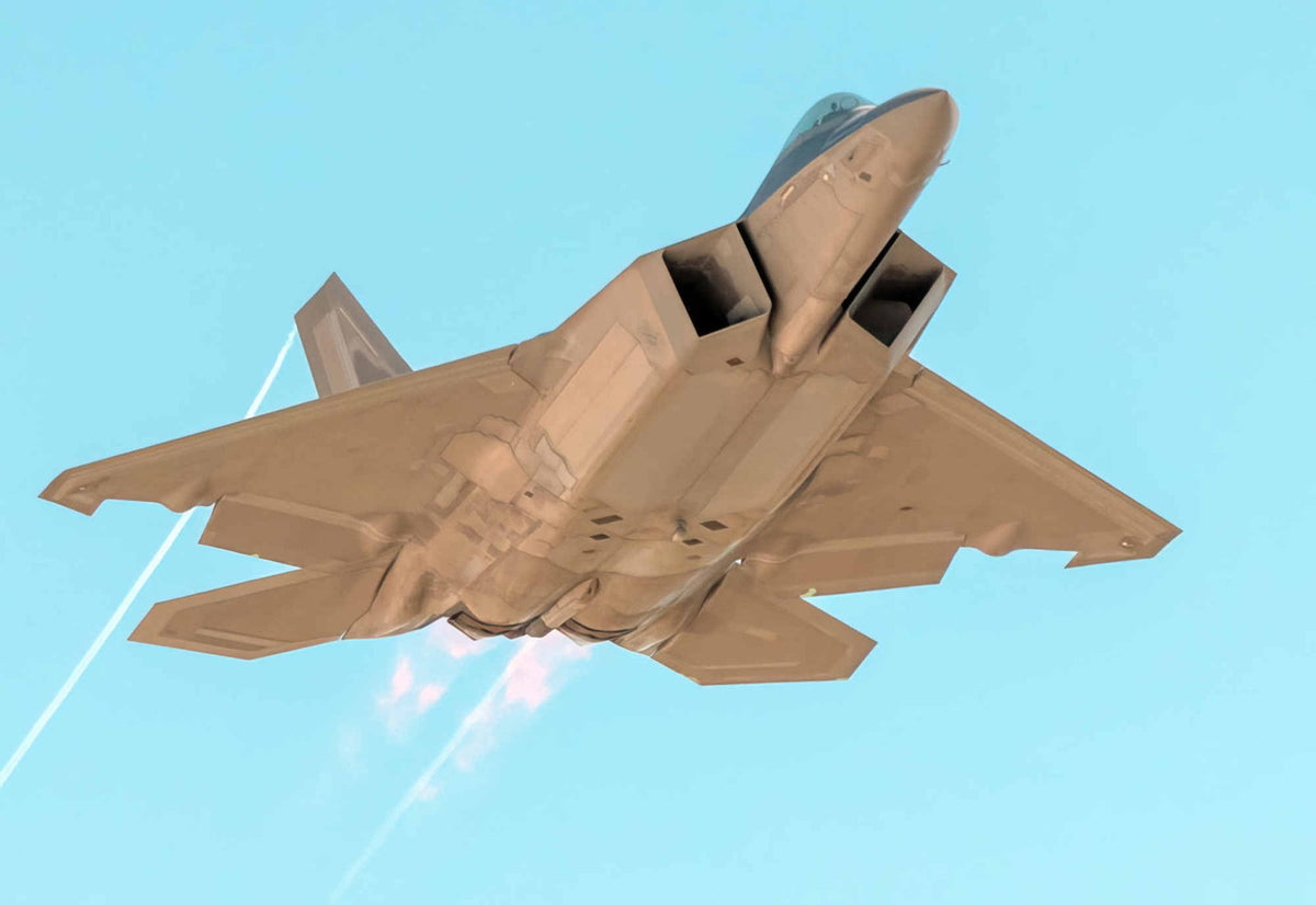 Lockheed Martin F22 Raptor 5th Generation Air Dominance Fighter Usa 14 A4 Photo Print