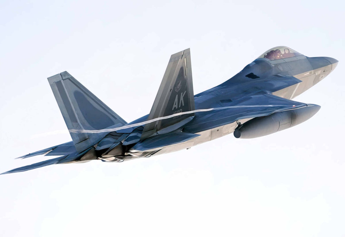 Lockheed Martin F22 Raptor 5th Generation Air Dominance Fighter Usa 19 A4 Photo Print