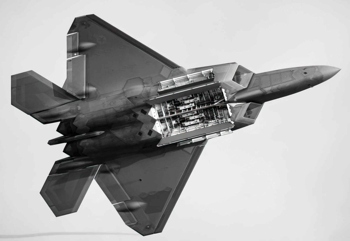 Lockheed Martin F22 Raptor 5th Generation Air Dominance Fighter Usa 20 A4 Photo Print