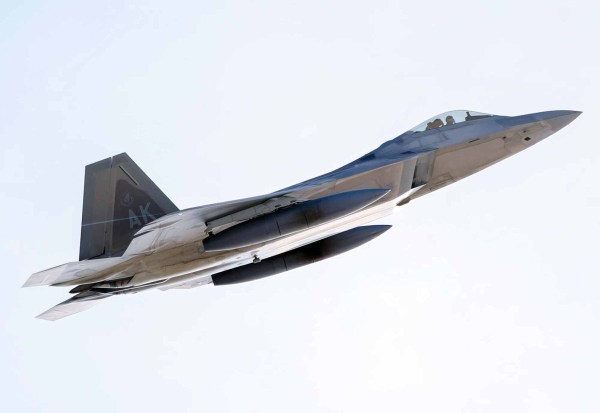 Lockheed Martin F22 Raptor 5th Generation Air Dominance Fighter Usa 21 A4 Photo Print