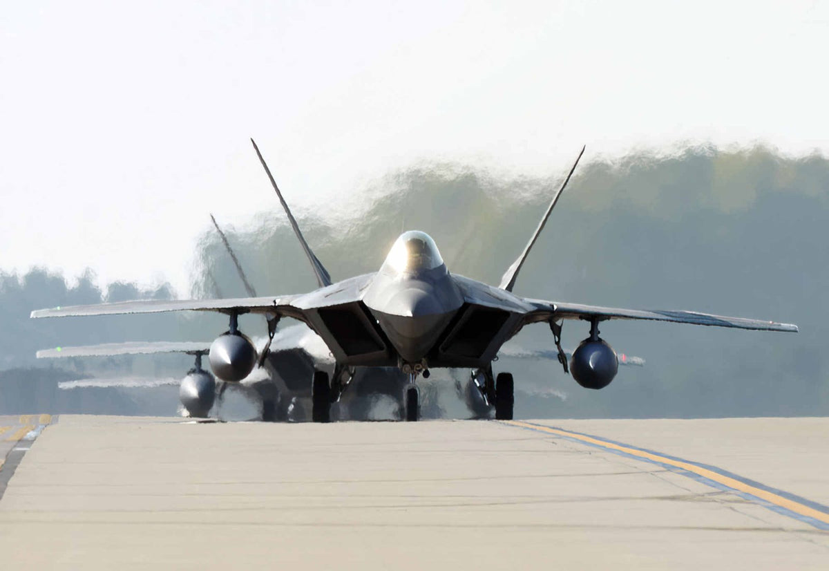 Lockheed Martin F22 Raptor 5th Generation Air Dominance Fighter Usa 25 A4 Photo Print