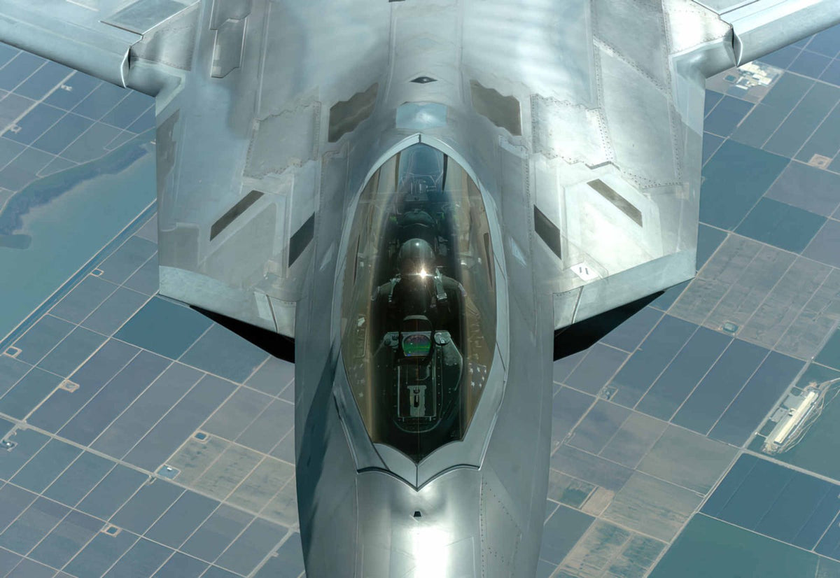Lockheed Martin F22 Raptor 5th Generation Air Dominance Fighter Usa 3 A4 Photo Print
