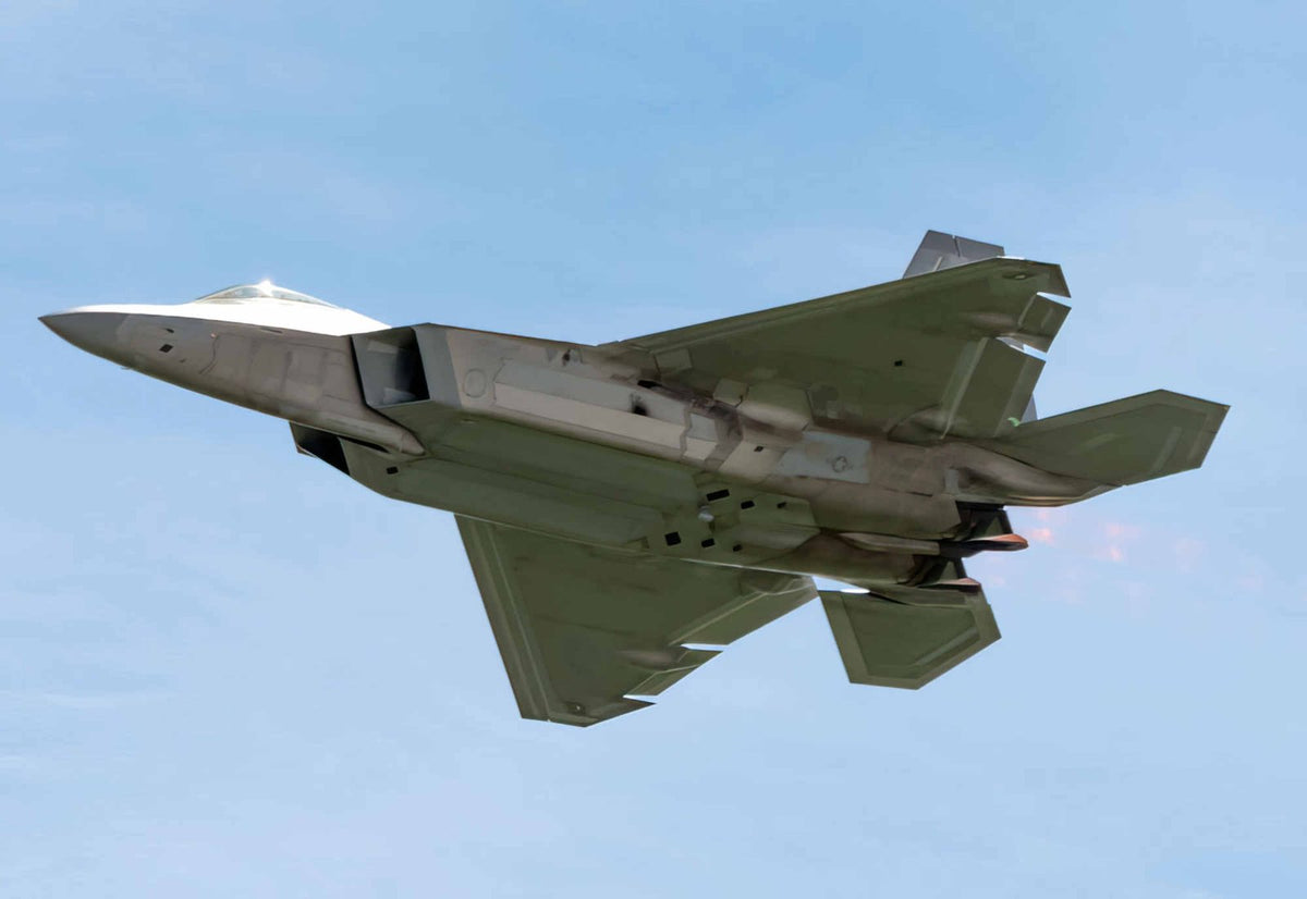 Lockheed Martin F22 Raptor 5th Generation Air Dominance Fighter Usa 30 A4 Photo Print