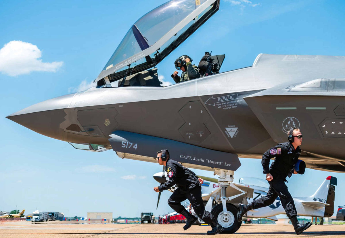 Lockheed Martin F35 Lightning Ii Advanced Strike Fighter Aircraft Usa 10 A4 Photo Print