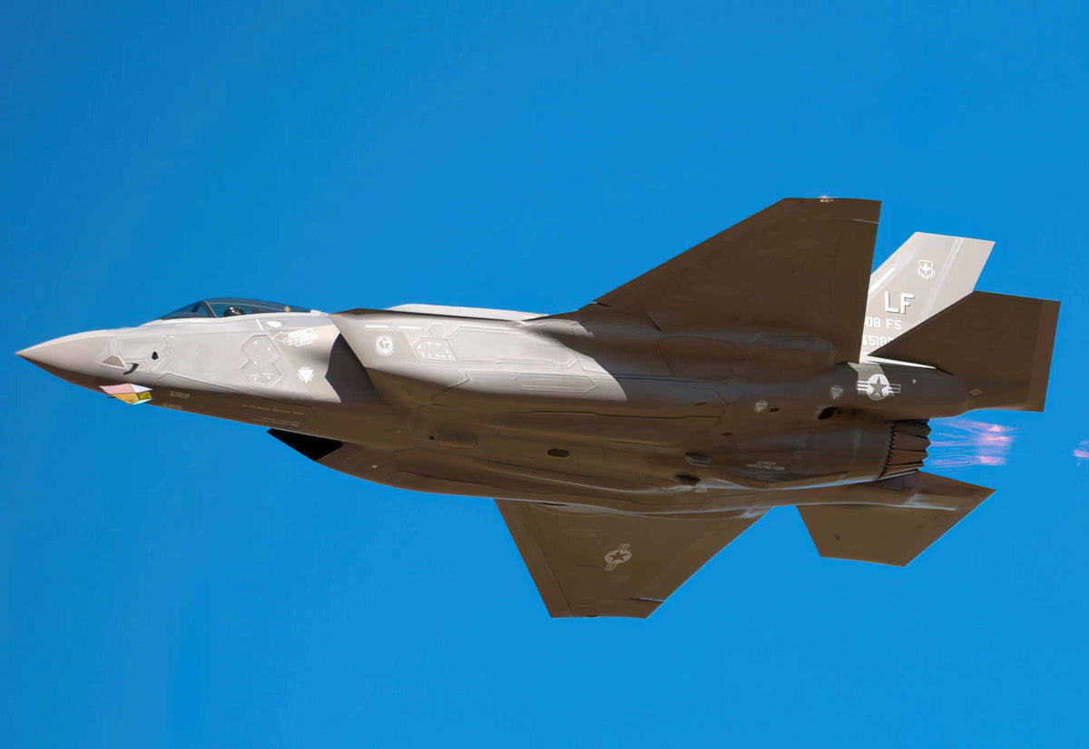 Lockheed Martin F35 Lightning Ii Advanced Strike Fighter Aircraft Usa 16 A4 Photo Print