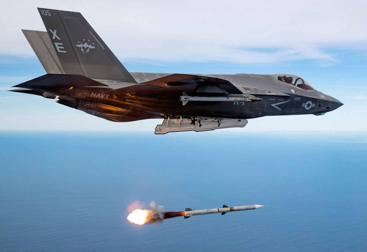 Lockheed Martin F35 Lightning Ii Advanced Strike Fighter Aircraft Usa 21 A4 Photo Print