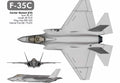 Lockheed Martin F35 Lightning Ii Advanced Strike Fighter Aircraft Usa 29 A4 Photo Print