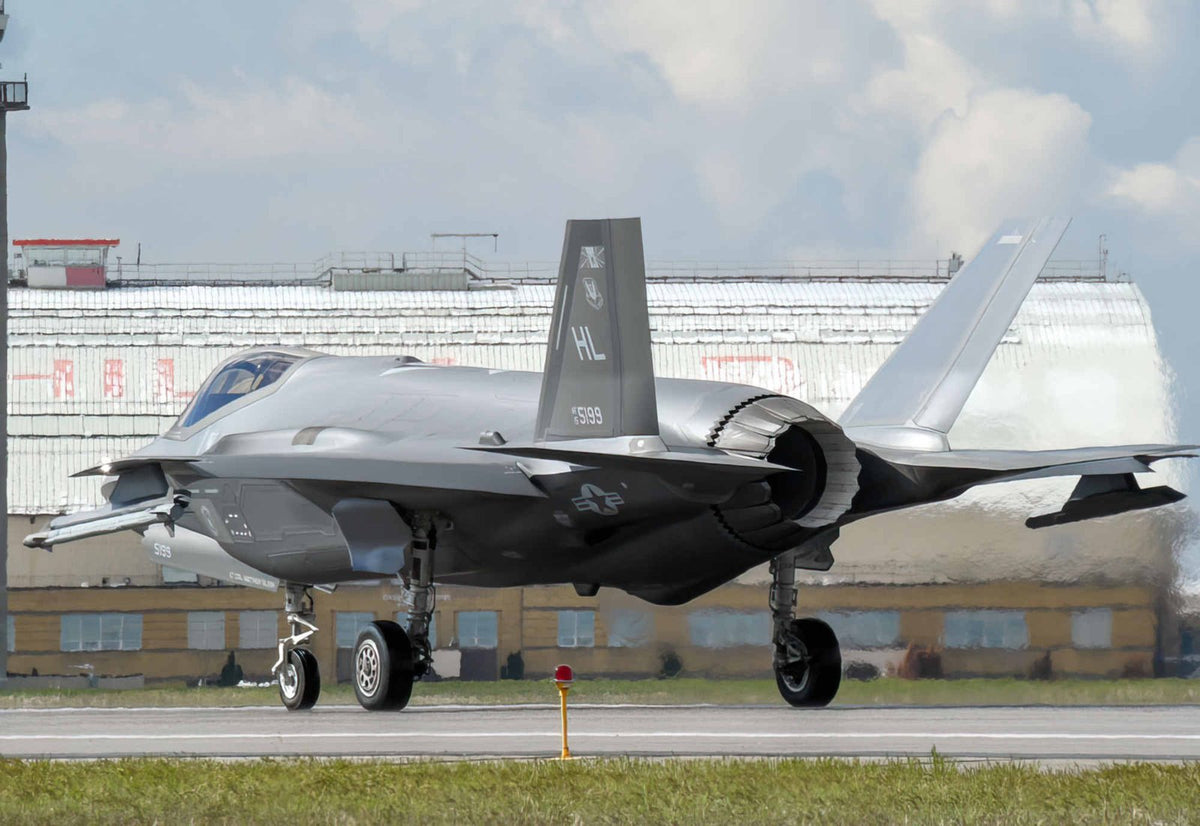 Lockheed Martin F35 Lightning Ii Advanced Strike Fighter Aircraft Usa 4 A4 Photo Print