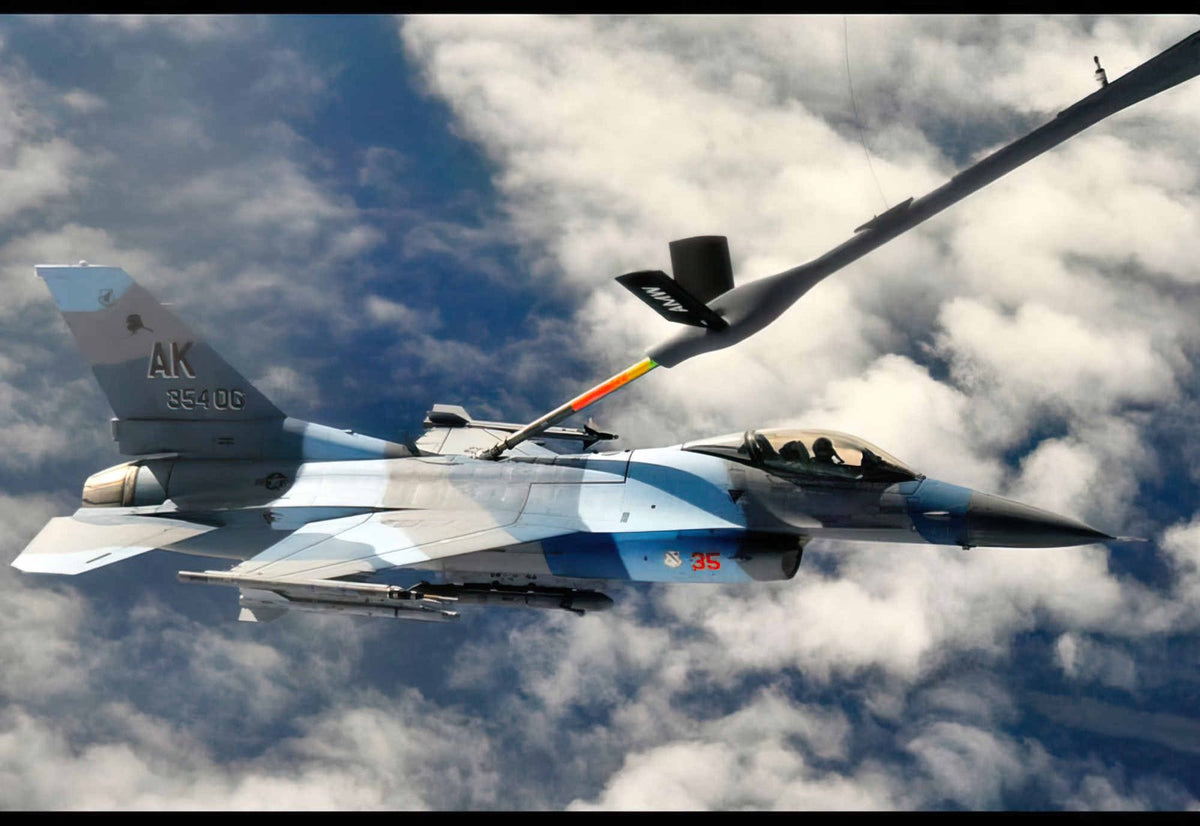 Lockheed Martin General Dynamics F16 Fighting Falcon Multirole Fighter Usa 29 A4 Photo Print