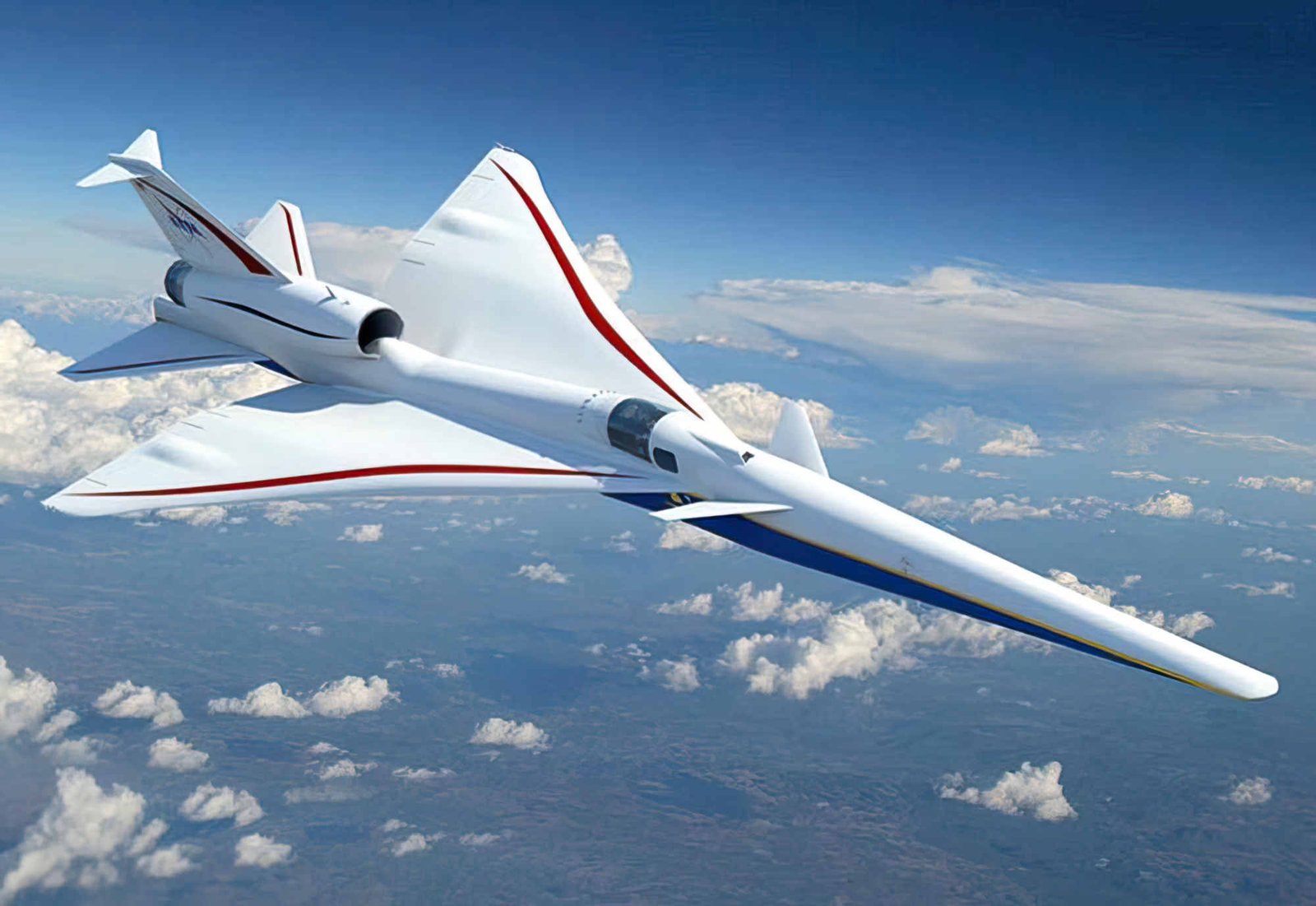 Lockheed Martin Nasa Lbfd Low Boom Flight Demonstrator Aircraft A4 Photo Print
