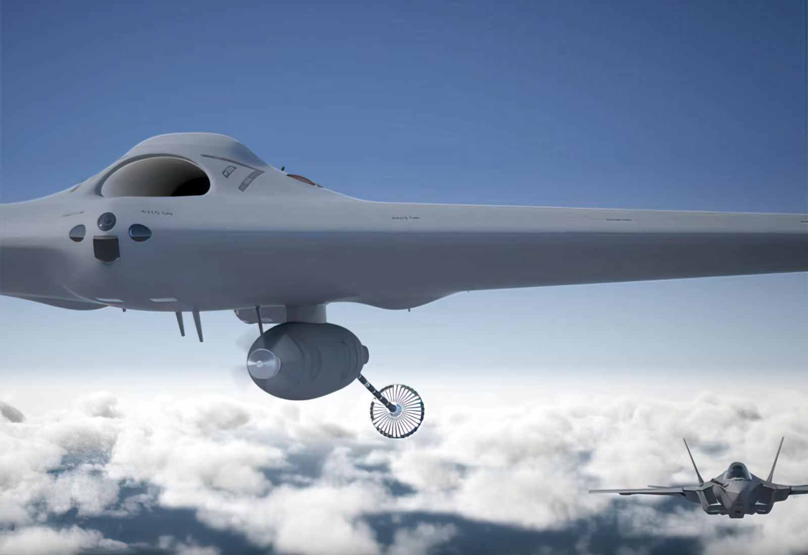 Lockheed Mq25 Stingray Aerial Tanker Uav United States Navy 4 A4 Photo Print