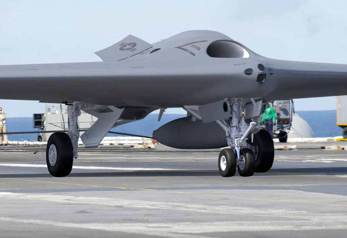 Lockheed Mq25 Stingray Aerial Tanker Uav United States Navy 7 A4 Photo Print