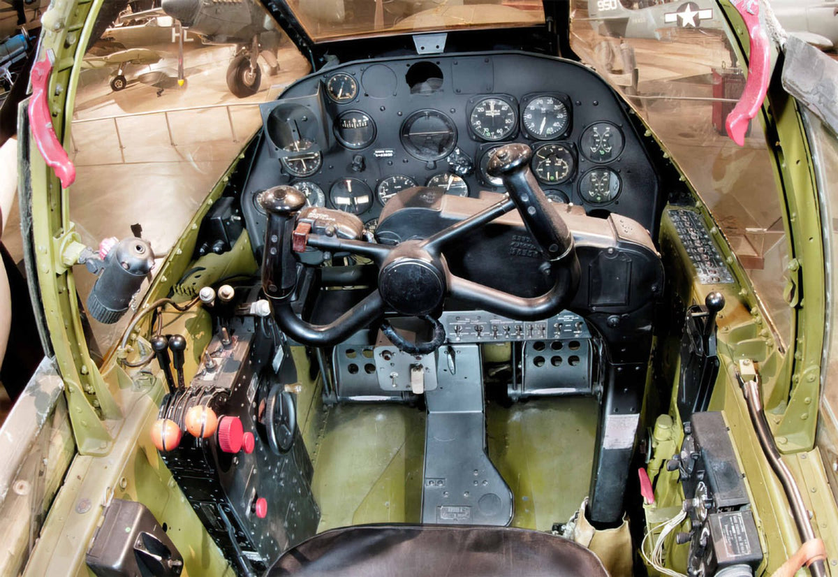 Lockheed P38l A4 Photo Print