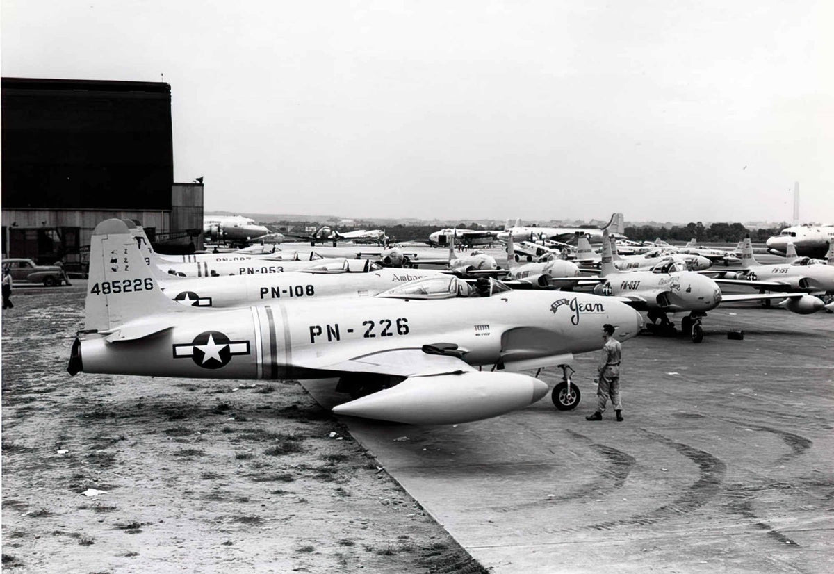 Lockheed P80 Shooting Star Jet Powered Fighter United States 16 A4 Photo Print