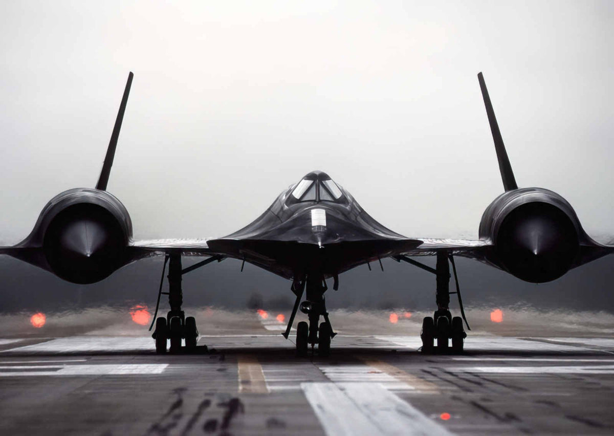 Lockheed Sr71 Blackbird 5 A4 Photo Print