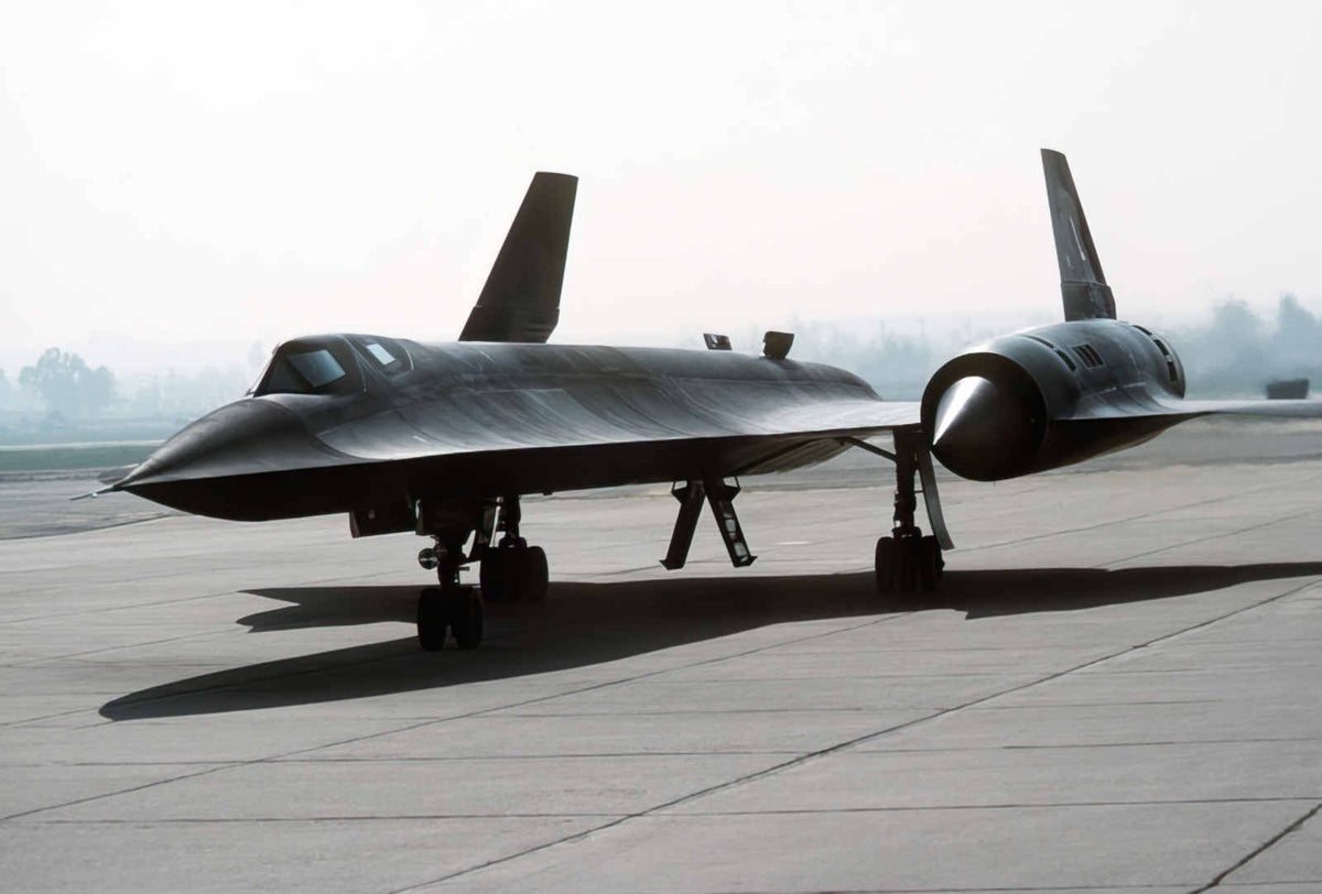Lockheed Sr71 Blackbird A4 Photo Print
