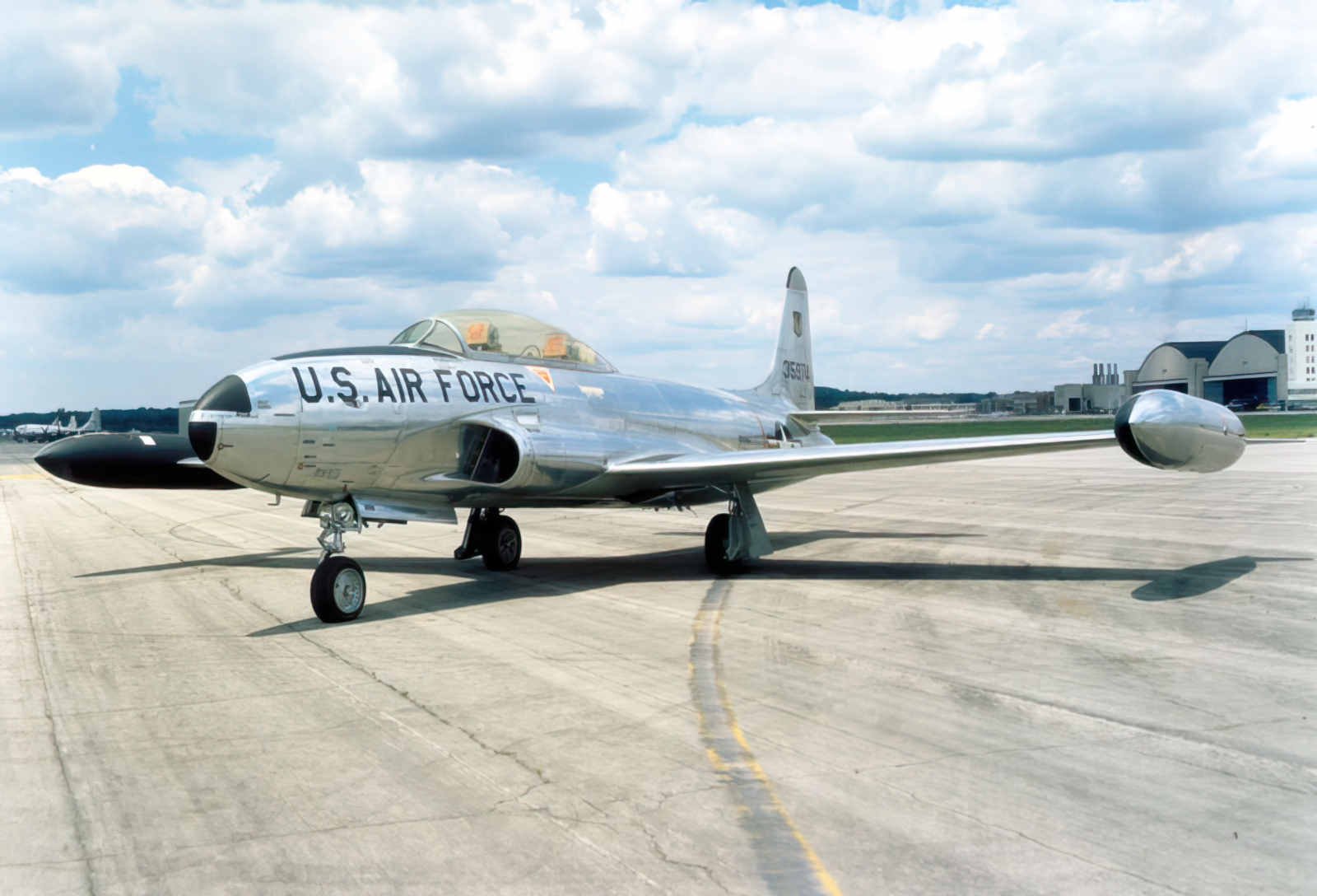 Lockheed T33 Shootingstar 16 A4 Photo Print