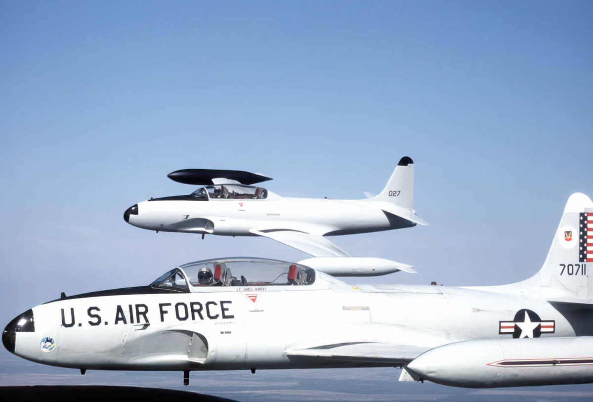 Lockheed T33 Shootingstar 19 A4 Photo Print